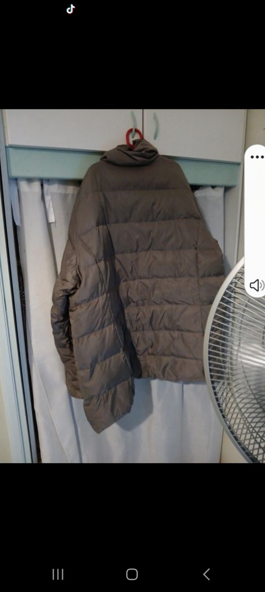 Giaccone in vera piuma