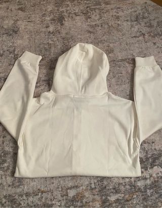 Sudadera Polo Ralph Lauren Blanca Cremallera Talla