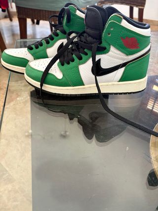 Nike Air Jordan 1 Verde y Blanco