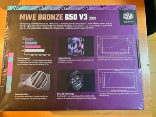 Fuente Alimentación Cooler Master MWE 650W ATX 3.1
