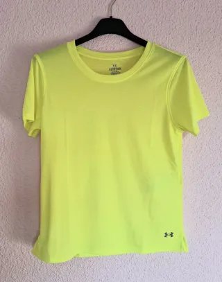 Camiseta Under Armour Mujer S Amarilla