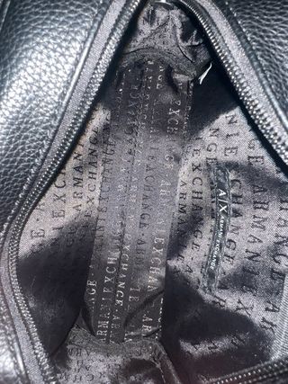 Bolso Neceser Armani Exchange Negro