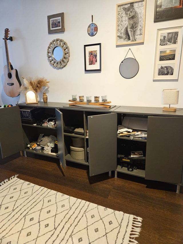 Mobili portaoggetti IKEA EKET, grigio