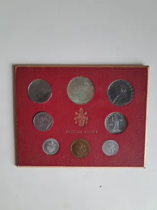 Monete serie divisionale del Vaticano 1962