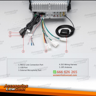 RADIO GPS DVD 2 DIN 7” ESPECÍFICO PARA TOYOTA RAV