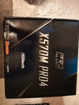  Combo Placa Base ASRock X570M,ryzen 5 3600x,16ram