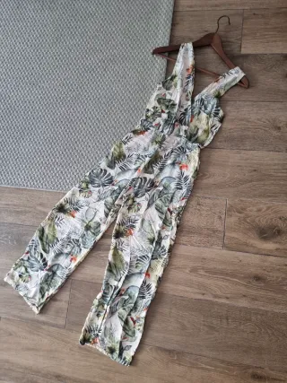 Mono largo estampado tropical