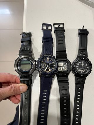 Relojes Casio G-Shock (4uds)
