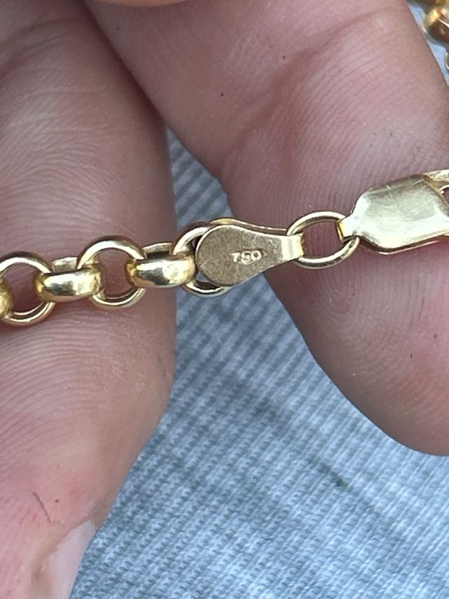 Cadena de oro 18K 22,31 gr