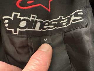 Chaqueta Moto Alpinestars Talla M Negra