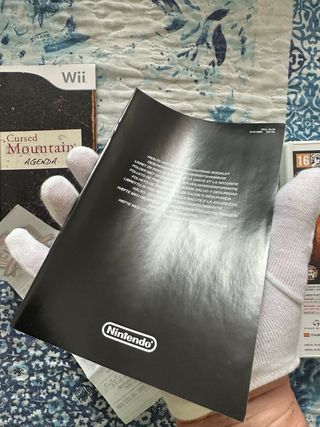 Wii Cursed Mountain Pal españa impecable