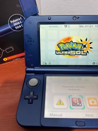 New Nintendo 3DS XL Azul Metálico