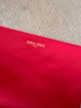 Clutch Giorgio Armani Rojo