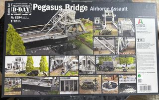 Maqueta Pegasus Bridge 1/72 Italeri Battle Set