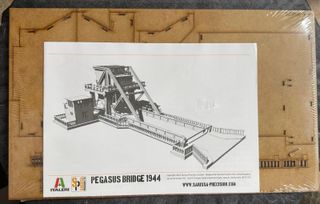 Maqueta Pegasus Bridge 1/72 Italeri Battle Set