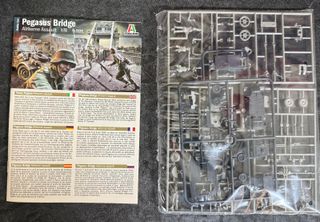 Maqueta Pegasus Bridge 1/72 Italeri Battle Set
