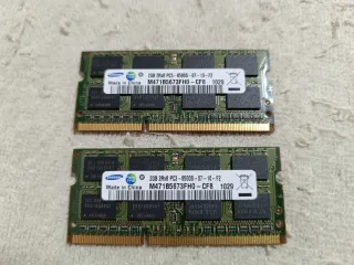 2x Módulos RAM Samsung 2GB PC3-8500S