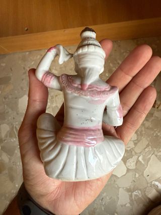 Bailarina Tailandesa Porcelana Figura
