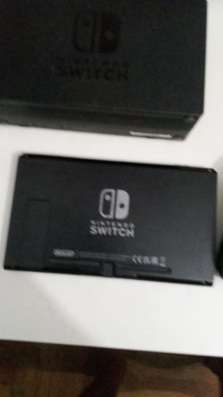 Nintendo Switch Negra Completo 