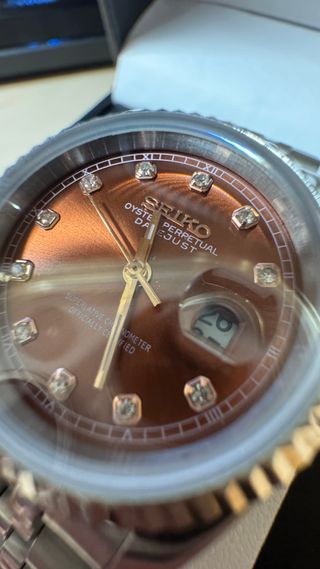 Seiko Mod Mujer 26mm Chocolate Automático