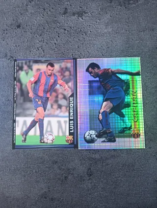 Lote cromos Luis Enrique FC Barcelona
