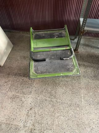 Carretilla para pinturas verde