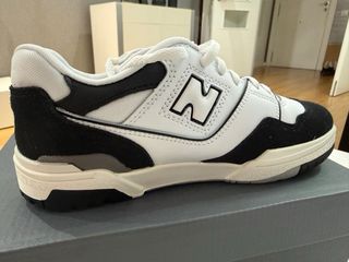 Zapatillas New Balance 550 Niños Blancas/Negras