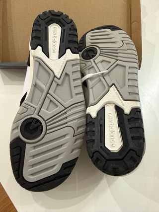 Zapatillas New Balance 550 Niños Blancas/Negras