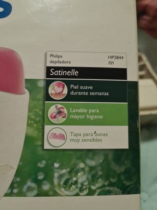 Depiladora Philips Satinelle Rosa