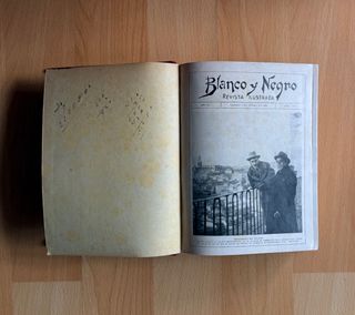 Tomo completo de la revista *Blanco y Negro* 1924
