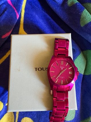 Reloj Tous Drive Aluminio Fucsia