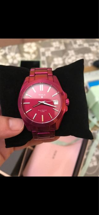 Reloj Tous Drive Aluminio Fucsia