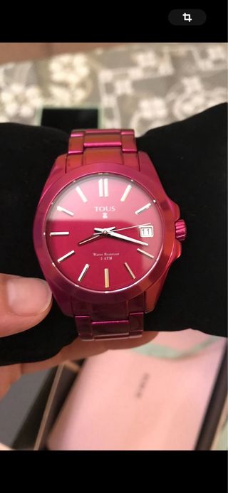 Reloj Tous Drive Aluminio Fucsia