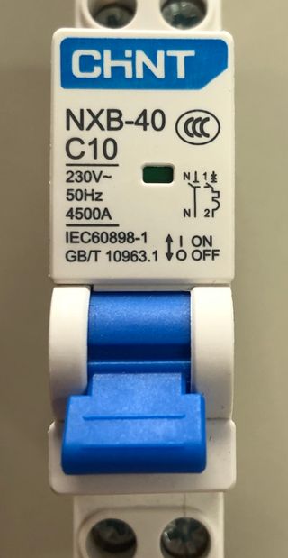 OMNIALUXSTORE CHINT MTR NXB-40 C10 5 PEZZI