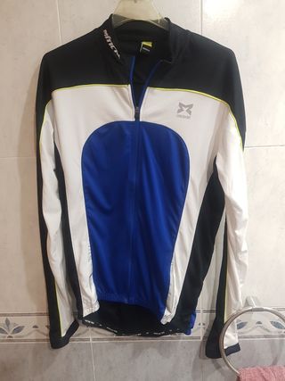 Maillot Ciclismo Blanco y Rojo