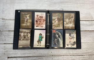 2 Álbumes 104 Postales Antiguas Principios S XX