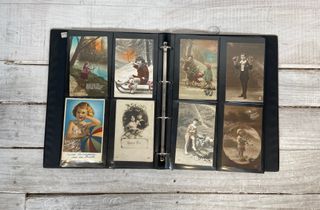 2 Álbumes 104 Postales Antiguas Principios S XX
