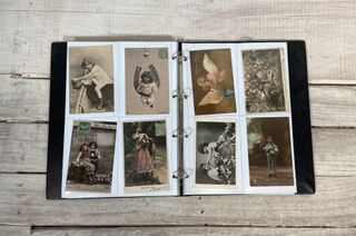 2 Álbumes 104 Postales Antiguas Principios S XX