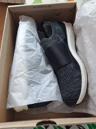 Zapatillas Clarks Mujer Talla 38 Negras/Gris