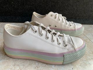 Converse plataforma pastel multicolor