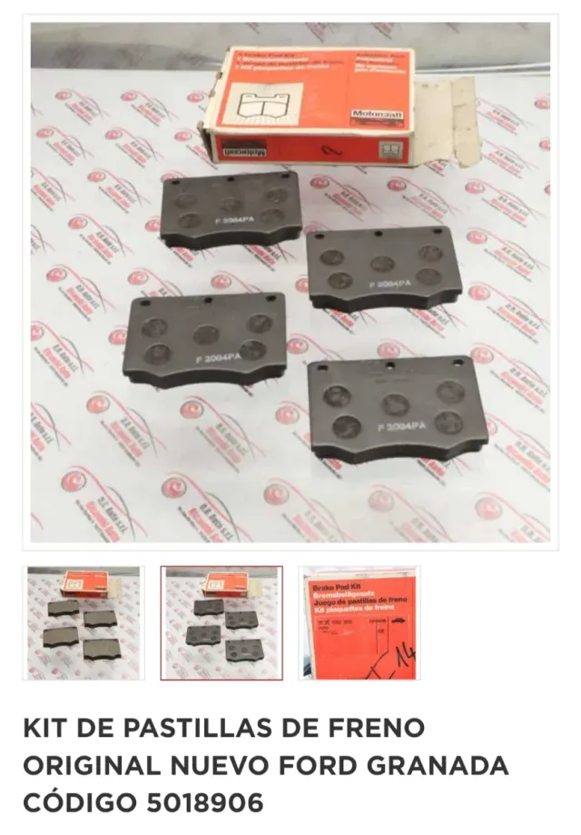 Pastillas Freno Ford EBD 3231