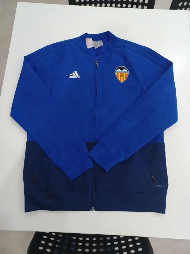 Chaqueta Valencia CF Adidas Azul Talla 11- 12