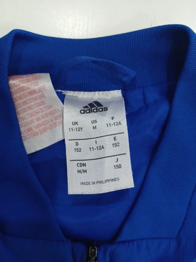 Chaqueta Valencia CF Adidas Azul Talla 11- 12
