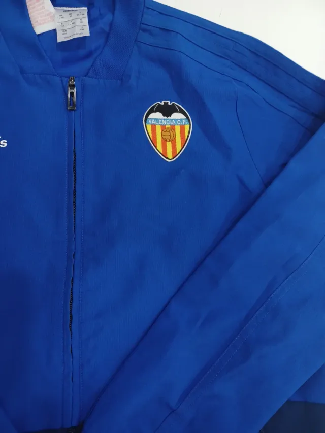 Chaqueta Valencia CF Adidas Azul Talla 11- 12