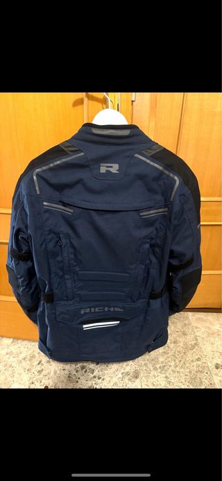 Chaqueta de moto Richa azul talla L 