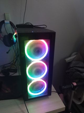 Caja PC Gaming Sharkoon TG4RGB Negra