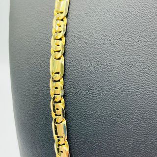 CADENA TIPO CARTIER MACIZA 2-1. Oro 18k. Peso: 54g