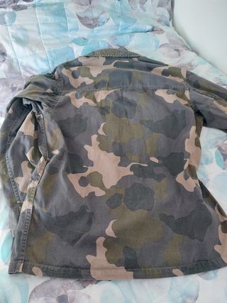 Giacca denim camouflage Tg. M