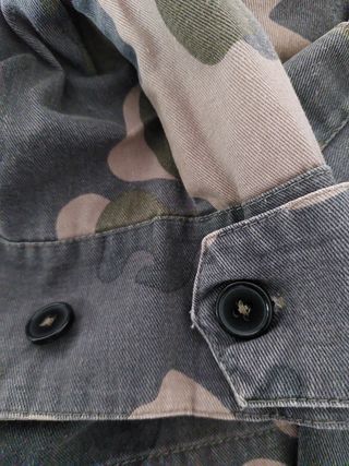 Giacca denim camouflage Tg. M