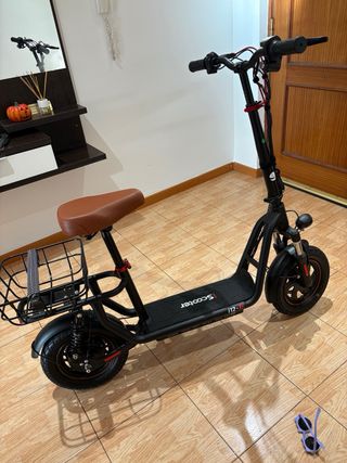 Patinete Eléctrico con Sillín Cómodo